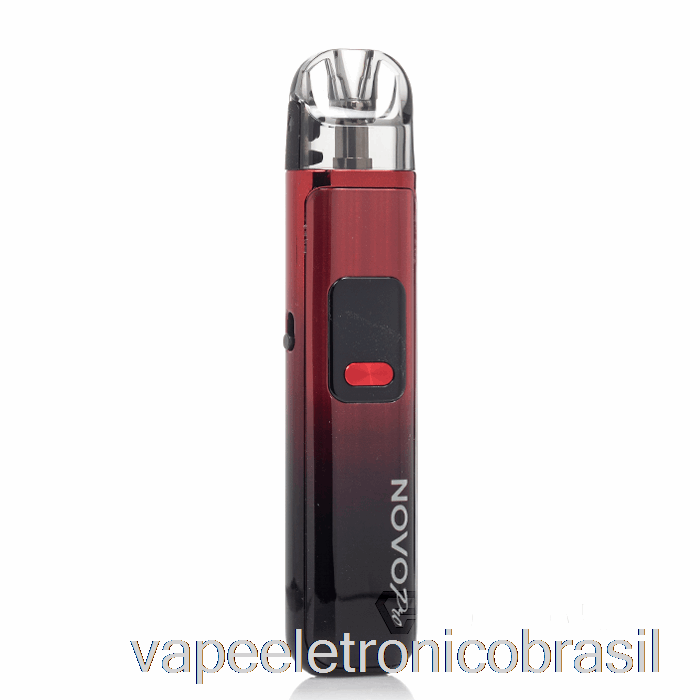 Vape Recarregável Smok Novo Pro 30w Pod System Vermelho Preto